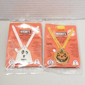 Hershey's Halloween Necklaces Pumpkin, Ghost
